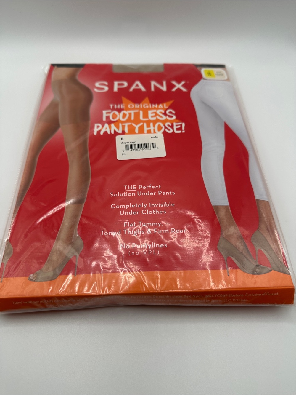 Spanx Footless Pantyhose - Nude
